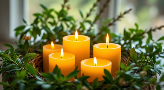 Top 5 Benefits of Beeswax Candles for a Green Home