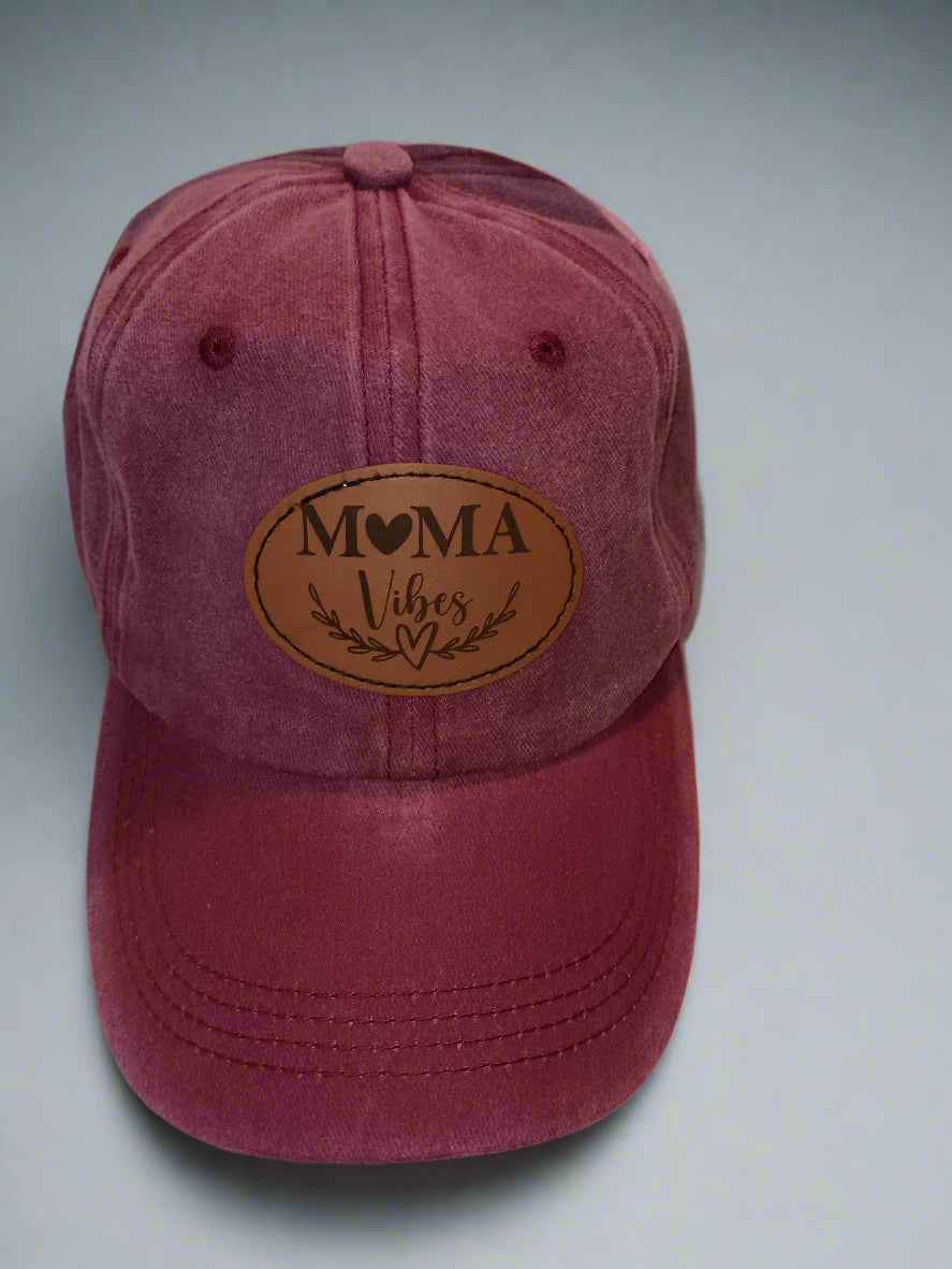 Custom Leather patch hats