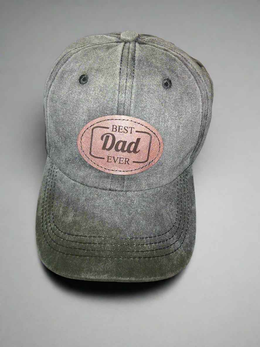 Custom Leather patch hats