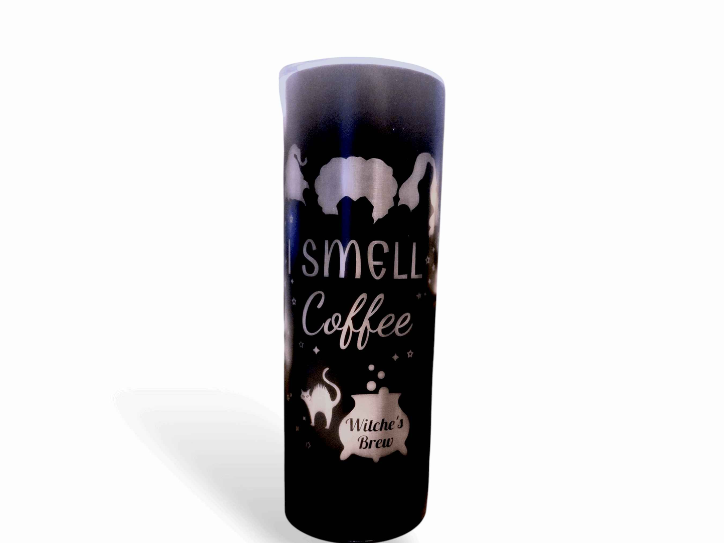 Stainless Steel Powder Coated Hocus Pocus Coffee Tumbler 20oz