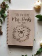 Personalized Wooden Cover Notebook