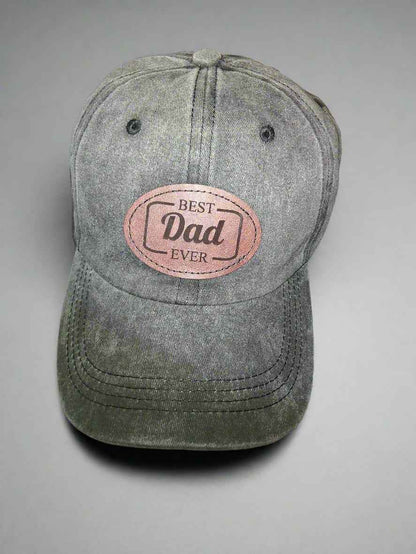 Custom Leather patch hats