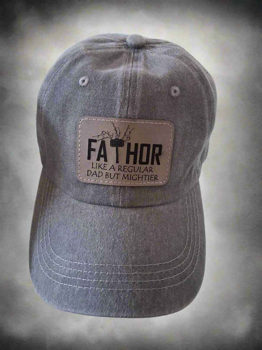 Custom Leather patch hats