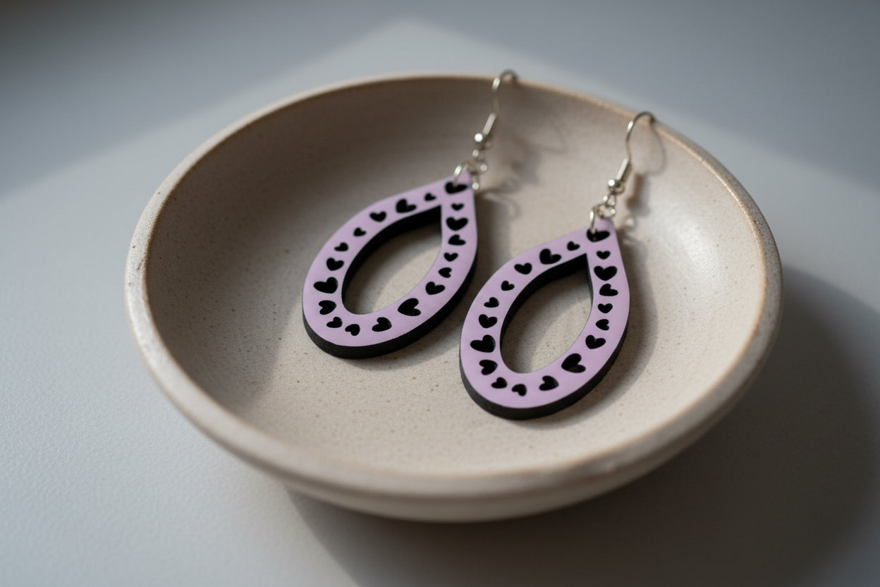 Earrings for Valentine's Day - Multiple Styles of Valentine's Day Earrings Available