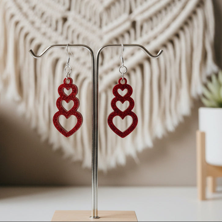 Earrings for Valentine's Day - Multiple Styles of Valentine's Day Earrings Available