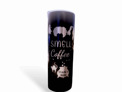 Stainless Steel Powder Coated Hocus Pocus Coffee Tumbler 20oz