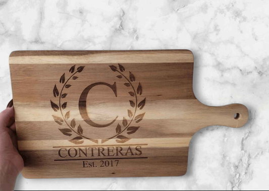 Medium Customizable Cutting Board 13x7x1/2 - Charcuterie & Kitchen Decor with Free Shipping Cutting boards