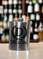 Custom Engraved Stainless Steel Flask 12oz - Personalized Name or Design